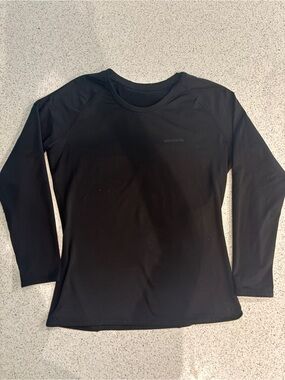 Devops Black Fleece Lined Performance Top Long Sleeve XL